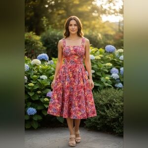 Floral Sundress with Straps